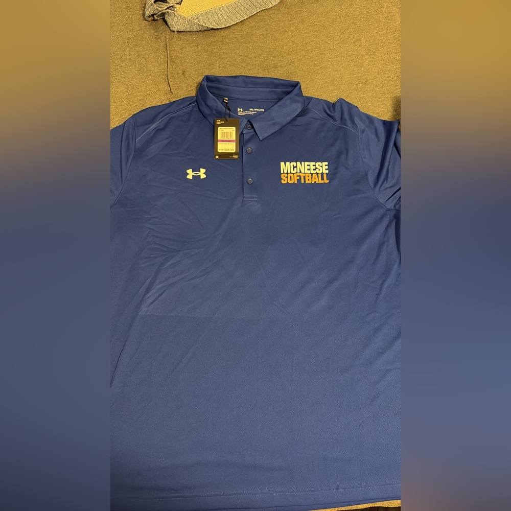 Under Armour Navy Blue Men's Polo Shirt